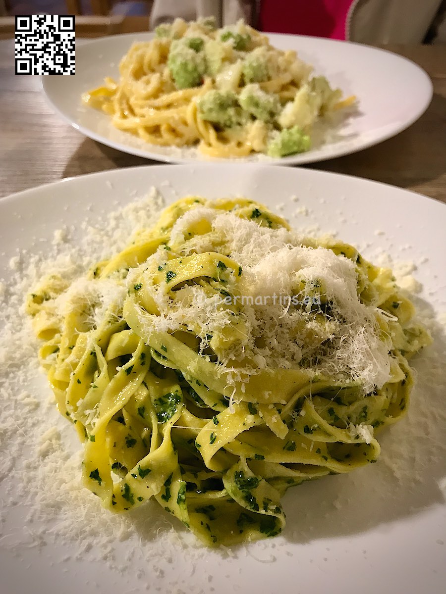 Italy Rome pasta at Labottega Pastificio con Cucina Roma