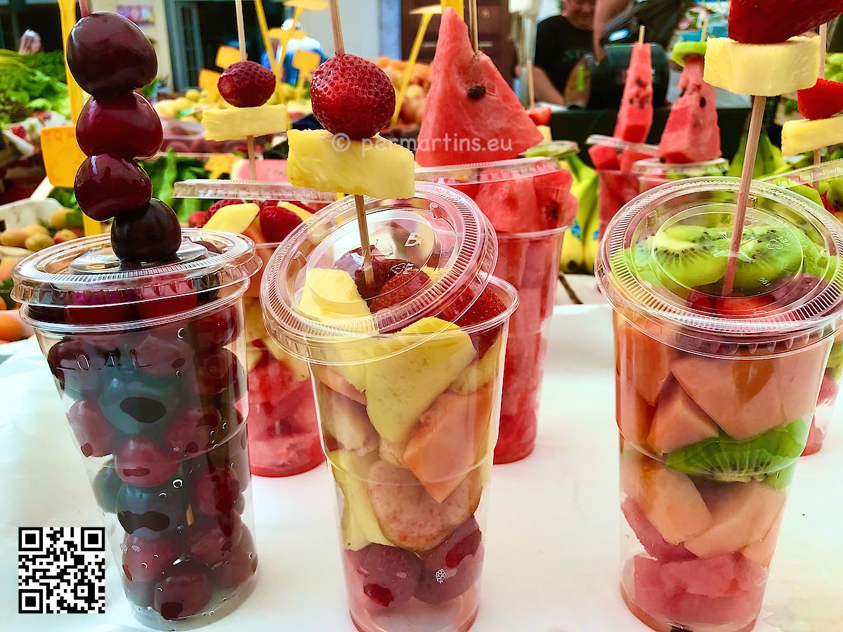 Italy Rome fruit cocktails at Campo de