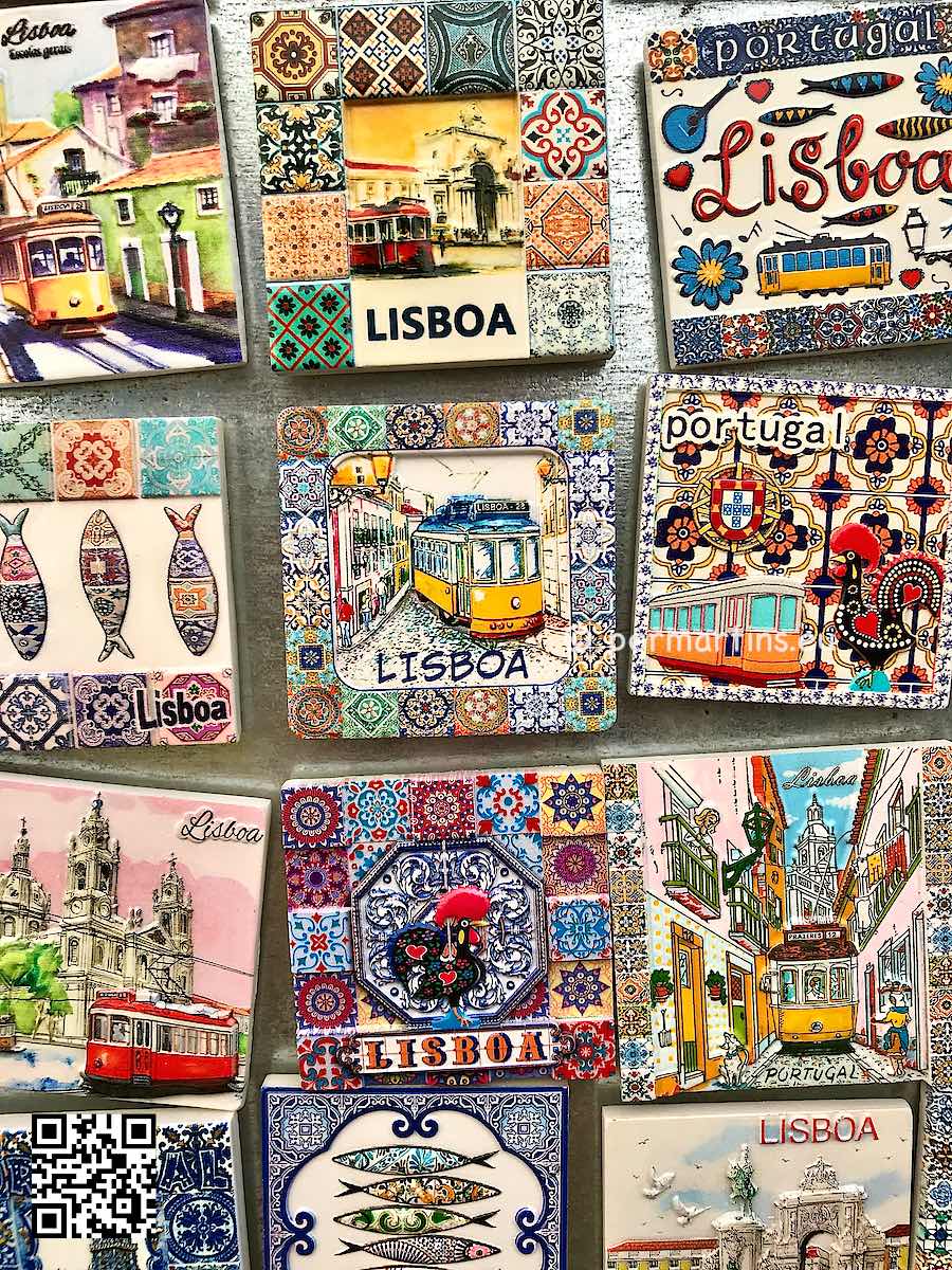 Portugal Lisbon Alfama fridge magnets